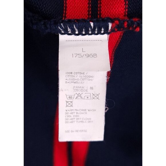 Paul & Shark Yachting Striped 1/2 Zip Sweater L Mens Navy Blue Collection $375 - Picture 13 of 15